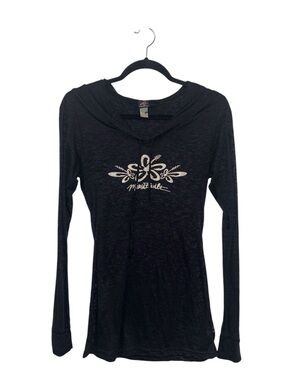 VTG 1983 Maui Built burn out long sleeve hooded top